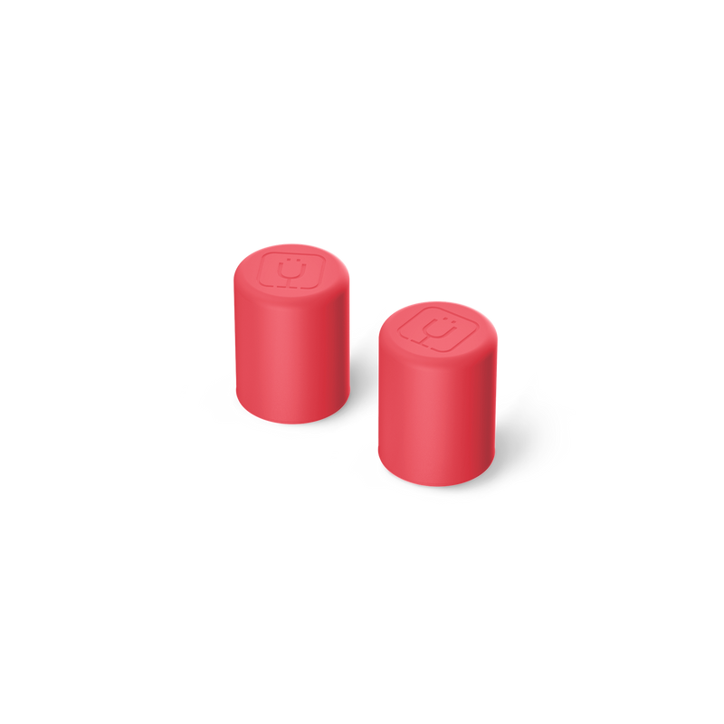 Magnetic Straw Cover | Coral | 2-Pack U1